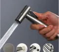 MUSLIM SHOWER STAINLESS STEEL WITH HOLDER AND 1 METER CHAIN. 