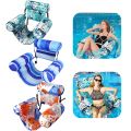 Pool Inflatable Float Bed Floating Lounger Chair with Arm & Backrest Water Floating Recliner Water Hammock for Swimming Pool. 