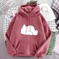 CUTE POLAR BEAR Tag Print Kangaroo Hoodie huddy Pocket Drawstring Casual Pullover Hodie Clothing Long Sleeves Export Quality Huddie Winter Wear Smart Fit Hoody For Men Boys and Women Girls. 