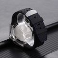 20mm 22mm Premium Silicone Watch Band Butterfly Buckle Waterproof Soft Strap Breathable Strap Replacement Universal Watch.
