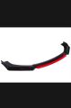 Car Front Bumper lip 3 pcs Black and Red Splitter Lip Body kit Universal For All Type of.... 