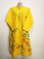 lawn cotton shirt fabric paint (unstitched). 