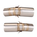 Slip On For Benelli Leoncino 500 BJ500 Motorcycle Exhaust Escape Stainless Steel Middle Link Pipe Connect 51MM muffler. 