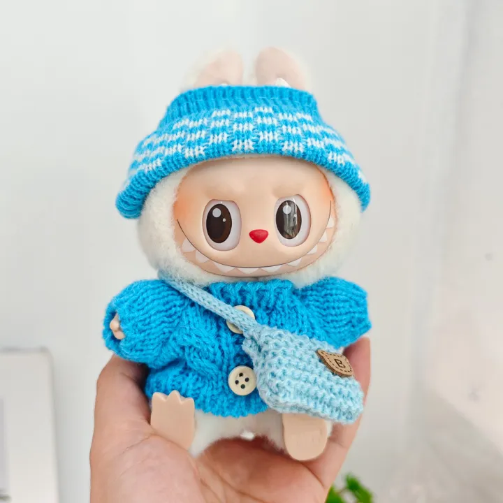 Clothes%20For%20Labubu%2017cm%20II%20Idol%20Dolls%20Sitting%20Party%20The%20Monster%20Outfit%20Accessories%20Clothing%20Lovely%20%20Cute%20Sweater%20Hat%20And%20Bag%20-%20Image%205
