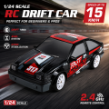 High Speed RC Drift Cars Mustang Vehicle 4WD Full Scale Remote Control Racing Car With Led  Competition Race Car Boys Toy. 