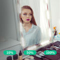 LED Makeup Mirror Lights 6/18/30/42 LEDs Dimmable Touch Control Vanity Bathroom Dresser Mirror Light with USB Cable Strip Lights.