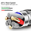 1/2/3M Micro USB Cable Fast Charging Cable For  Android Mobile Phone Data Cable For   Micro USB Charger Wires. 