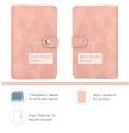 A6 Budget Binder Planner Notebook Cover PU Loose-leaf Handbook 6 Holes Binder Diary Agenda Paper Cover School Stationery.