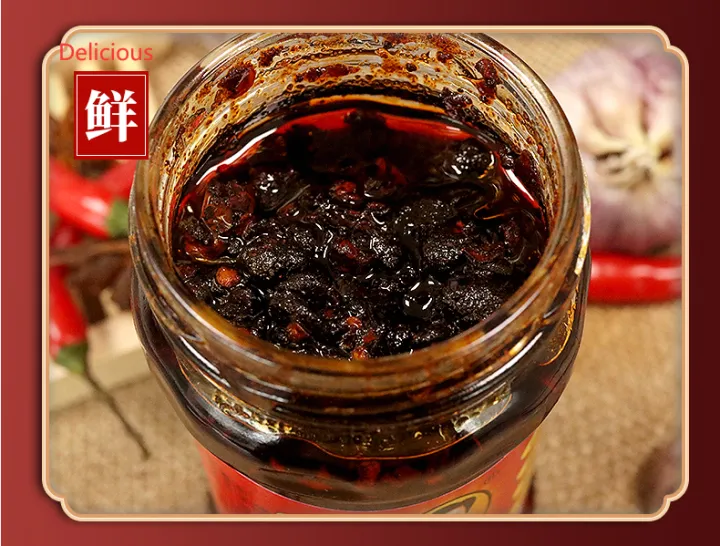 LAO%20GAN%20MA%20Tao%20Huabi%20Chilli%20Sauce%20With%20Chicken%20280gm%20%7C%20Chinese%20Achar%20%7C%20Chilli%20Oil%20-%20Image%204