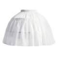 Women Girls Ruffled Short Petticoat Solid Fluffy Bubble Tutu Skirt Puffy Half Slip Prom Crinoline Underskirt No Hoop. 