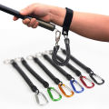 Goture 3pcs Fishing Lanyard 12cm/15cm/18cm Boating Fishing Rope Retractable Coiled Tether with Carabiner for Pliers Lip Grips. 