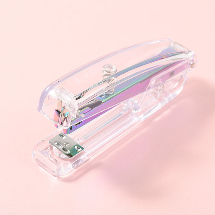 No.12%20Transparent%20Stapler,%20Rose/Gold/Silver%20Colors,%20for%20Office%20School%20Home%20Use%20-%20Compact%20&%20Durable%20-%20Image%205