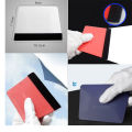 Trapezoid Card Squeegee Car Window Tint Vinyl Wrapping Squeegee Plastic Card Scraper with Different Hardness PPF Film Tools.
