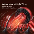 Electric Massage Comb Vibration Massager Red Light Follicle Comb Scalp Brush Hair Growth Anti Hair Loss Liquid Oil Applicator. 