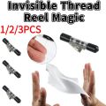 1/2/3PCS 7CM ITR Small Invisible Thread Reel Magic Tricks Props Clos Up Magic Props Magia Illusion Street Floating Gimmick Menta. 