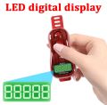 New Hand Counter Portable Digital Beads Counter LED Digital Wood Grain Rosary Counter Tally Toy for Meditation Muslim Prayer best quality. 