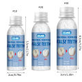 Resin 10ml/20ml/30ml Temporary Tooth Repair Teeth Gaps False Teeth Solid Glue Denture Adhesive Teeth -Tooth Beauty. 