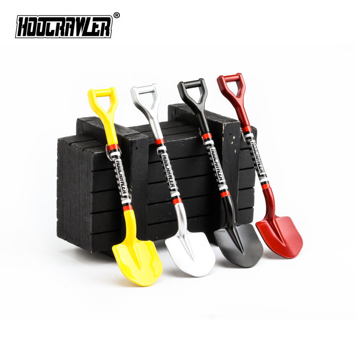 Metal Decoration Mini Shovel Mood Pieces for 1/10 1/18 1/24 RC Crawler Car Axial SCX10 90046 Traxxas TRX4 D90 Redcat
