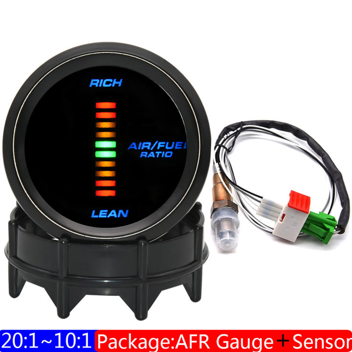 2"%2052MM%20Air%20Fuel%20Ratio%20Gauge%20with%20Narrowband%20O2%20Oxygen%20Sensor%200258006028%20AFR%20Gauge%20Meter%20Rich%20Lean%20for%20Gasoline%20Car%2012V%20-%20Image%208