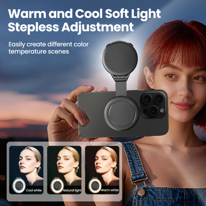 Magnetic%20Fill%20Light%20LED%20Selfie%20Portable%20Adjustment%20Cool%20Warm%20Soft%20Light%20Mobile%20Phone%20Taking%20Photos%20Universal%20Pocket%20Fill%20Light%20-%20Image%202