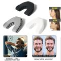 U Shape Jaw Exerciser New Facial Mouth Jawline Face Fitness Muscle Chew Ball Bite Breaker Training Equipment. 