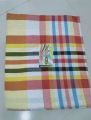 Cotton Panel Check Bedsheet Multicolor Only Bedsheet. (No Pillow Cover ) - Bed Sheet.