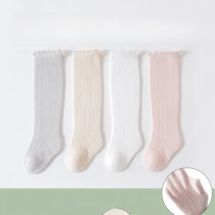 Summer%20Thin%20Baby%20Knee%20High%20Socks%20Anti%20Mosquito%20Breathable%20Mesh%20Seamless%20Ruffle%20Socks%20for%20Newborn%200-3Y%20Girls%20Boys%20Non-Slip%20Stocks%20-%20Image%203