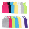 Kids Baby Boys Vests T-shirts Children Summer Vest Top Outfit Kid Boy Girl Solid Tops Clothes Cotton Tees Black Playsuits.