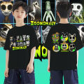 Zoonomaly 100% new style unisex printed cotton t shirt non-slip 2024 new style. 