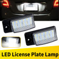 2Pcs Car LED License Number Plate Light Lamps for Nissan X-Trail (T32) Murano Altima Maxima Rogue for Infiniti EX25 EX35 EX37. 