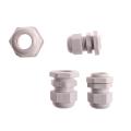 10Pcs Waterproof Cable Gland Cable Entry IP68 PG7 for 3-6.5mm PG9 PG11 PG13.5 PG16 PG19/21 White Black Nylon Plastic Connector. 