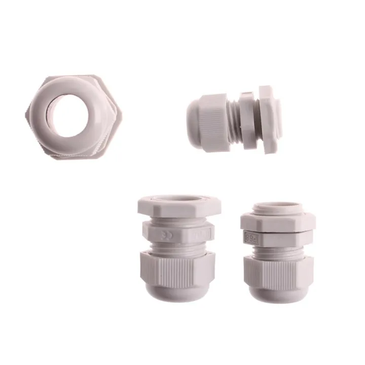 10Pcs%20Waterproof%20Cable%20Gland%20Cable%20Entry%20IP68%20PG7%20for%203-6.5mm%20PG9%20PG11%20PG13.5%20PG16%20PG19/21%20White%20Black%20Nylon%20Plastic%20Connector%20-%20Image%203