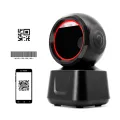 1D 2D QR Wired Barcode Scanner High-speed  Platform Hands-Free Automatic Sense Reader USB Port Plug&Play for Window Android. 
