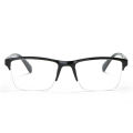Square Reading Glasses Ultralight Half Frame Presbyopic Eyeglasses Men Women +0.25 0.5 0.75 1 1.25 1.5 1.75 2 2.25 2.5 2.75 3.0. 