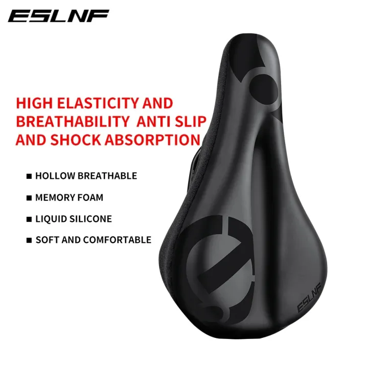ESLNF%20Gel%20Soft%20Bike%20Anti-slip%20Waterproof%20Saddle%20Cover%20Cushion%20Padded%20Sport%20Bicycle%20Outdoor%20Shock%20Absorption%20Padded%20Seat%20Cover%20-%20Image%202