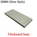 New Thickened Non-slip Base Diamond Stone Kitchen Knife Sharpening System Tool 15 Degree Sharpener Whetstone Leather Polishing. 