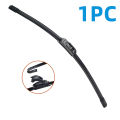 Car Wipers 13''-28'' Universal J-Type Natural High-Definition Silent Stable Durable Front Windshield Replacement Wipers.