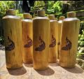 Bamboo water bottle - plain - 100% Natural 500ml. 