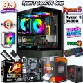 Ryzen 5 Budget Hunt Gaming Editing PC Setup With A520/B550M Board, 8 & 16GB DDR4 RAM/ 512GB & 256GB Nvme Gaming CPU. 