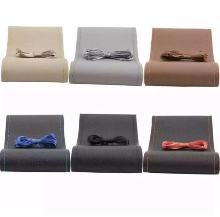 Universal%20Car%20Steering%20Cover%20plain%20Stitch%20Able%20With%20Needle%20And%20Thread%20-%20Image%204