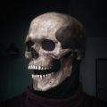 Full Head Skull Mask Skeleton Mask Halloween Costume Horror Evil Call Of Duty Mask Cosplay With Movable Jaw Helmet Dropshipping. 