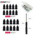 21-10Pcs Vacuum Car Tyre Repair Nail Set Universal Tire Screw Tubeless Repair Tools Kit Car Motorcycle Truck Accessories.