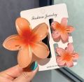3pcs/set Flower Claw Clip Women Hawaiian Girl Hair Accessories.