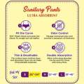 Ezi - Pants (Sanitary Pads) Pack of 10 Ultimate Comfort Period Panties - All-Day Protection, Effortless DisposalExperience unparalleled comfort and confidence during your periods. 