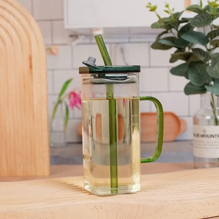 Premium-Square%20Mason%20Jar%20400ml%20-%20Elegant%20Glass%20Container%20for%20Storage,%20Preservation%20and%20Decor,%20Airtight%20Lid,%20Versatile%20and%20Stylish%20Jar,Milkshake,%20Coffee%20&%20Juice%20Jar%20with%20Straw%20(Set%20of%201)%20-%20Image%209