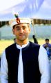 Original Chitrali cap for man handmade with Markhor and feather. 