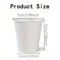 50/100PCS Disposable Small Paper Cup Tasting Cup  Perfect for Coffee Candy Juice Home Supermarket Holiday Party Activities. 