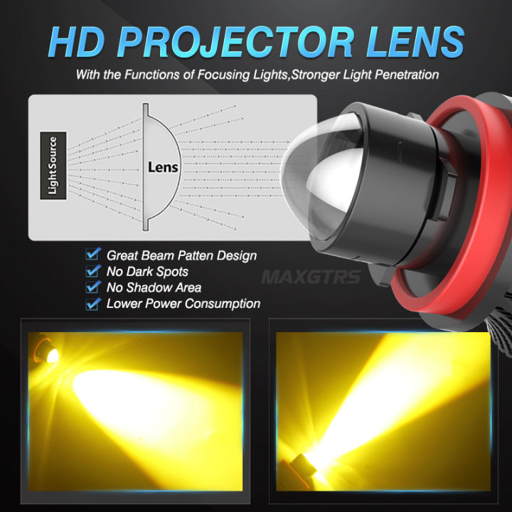 2pcs%20Automotive%20H7%20H11%209005%209006%20Laser%20Headlight%20Bulb%20Mini%20Projector%20Lens%20Light%20Auto%20LED%20Fog%20Light%203000K%20Gold%20LED%20H7%20H8%20HB3%20HB4%20-%20Image%205