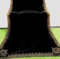 High Quality Micro Velvet Shawl for Women with Elegant Stone Edge Border Soft and Luxurious Draping. 