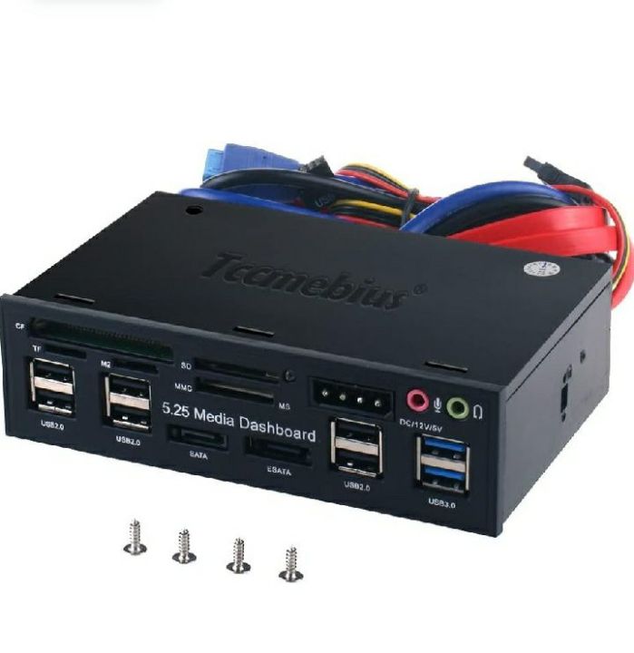 multi functional card reader for your computer all in one card reader and also sata esata hdd reader Black COLOR